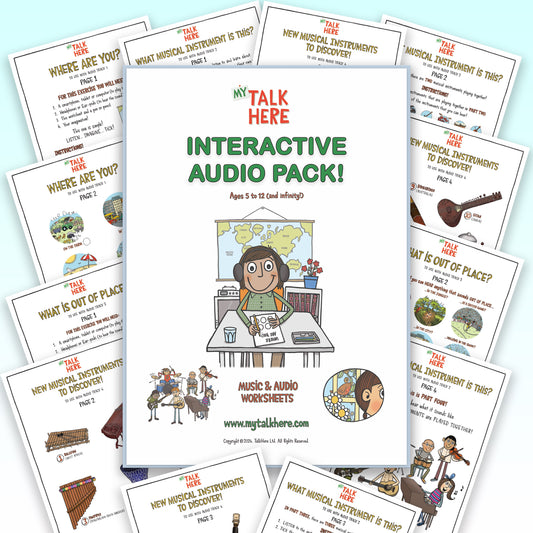 INTERACTIVE AUDIO PACK FOR KIDS!