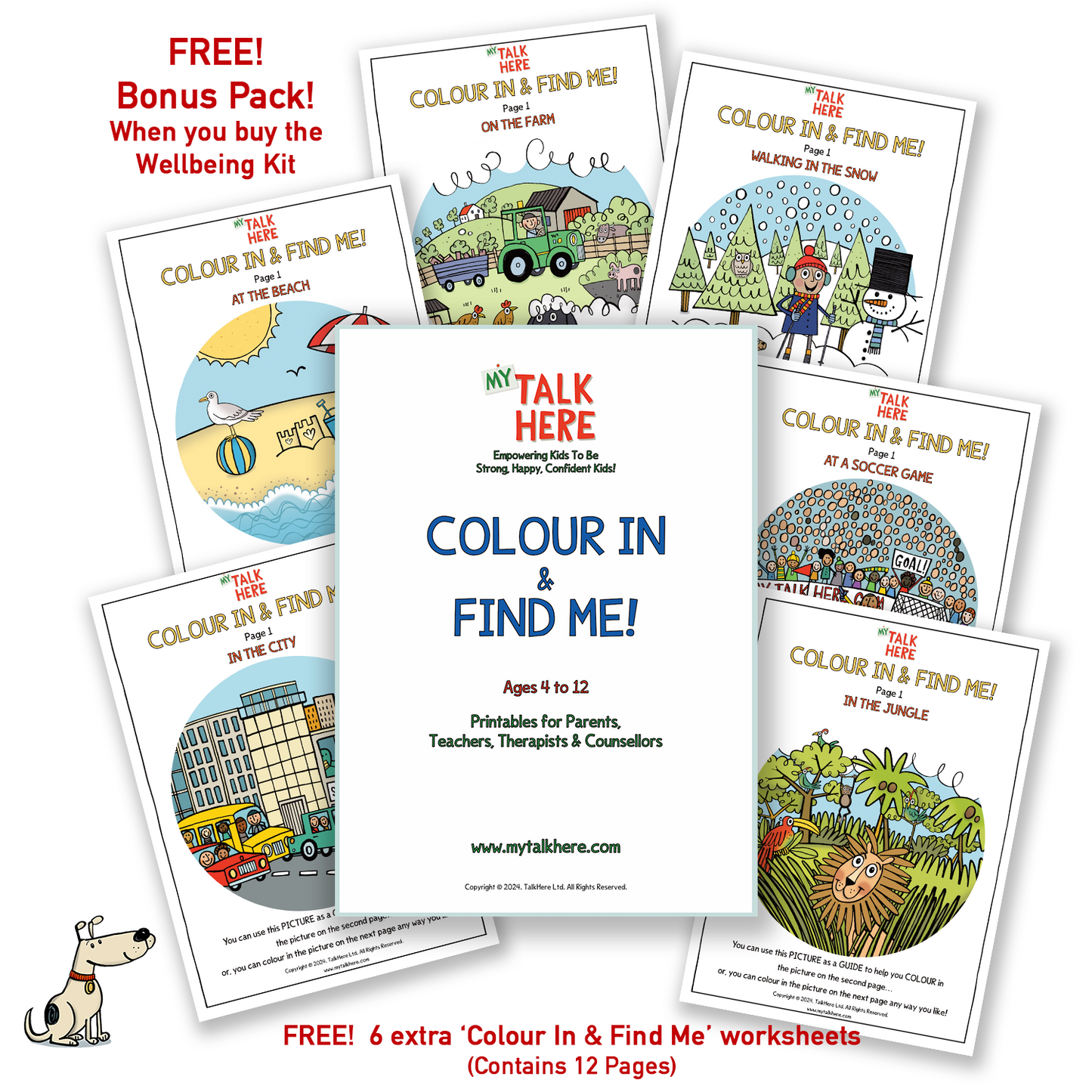 WELLBEING KIT FOR KIDS! (For Teachers & Therapists)